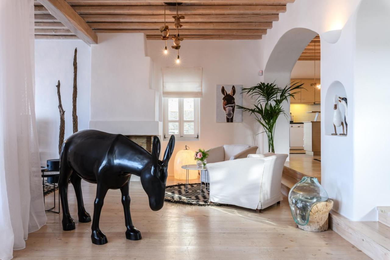 Cosset Villa Bohochic Sea&Harbourview And Sunset By One-Villas Ornos  Exterior foto